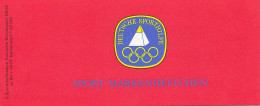 DSH-MH 6b, Markenheftchen Sportmarken Der Deutschen Sporthilfe, BERLIN 1984, Postfrisch, 6x 717, Vollständig - Markenheftchen