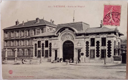 CPA  Non Circulée - Saint -Etienne (Loire) Entrée De L'Hôpital (18) - Saint Etienne