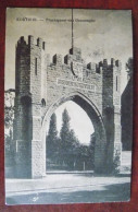 Cpa Kortrijk : Prachtpoort Van Groeninghe - Timbres Occ. Allemande - Kortrijk