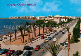 72889551 Rosas Costa Brava Cataluna Seepromenade Rosas Costa - Sonstige & Ohne Zuordnung