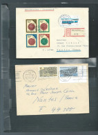 RDA- Lot De 4 Lettres Affranchies Dont ENTIERS, Cartes Postale , à éxaminer Pb199 - Altri & Non Classificati