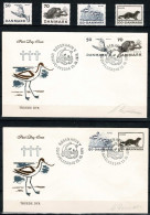 Denmark 1975; Endangered Species; WWF.  4 Stamps MNH(**) And On 2 FDC With Panda Postmark. - FDC