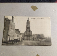 CPA De Ernée - Place De L'Eglise - Daté 1928 - Ernee