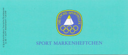 DSH-MH 6a, Markenheftchen Sportmarken Der Deutschen Sporthilfe, BRD 1984, Gestempelt, 6x 1207, Vollständig - Booklets