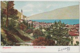 Cartolina  Gargnano  Lago Di Garda (Italia) Vista Del Monte  Chiesa Citta Dos Précurseur     Pandini 9090 - Otros & Sin Clasificación