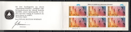 Germany - Berlin 1981 Sport, Gymnastics Stamp Booklet With 6 Stamps + Vignette MNH - Gymnastique