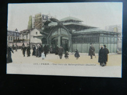 PARIS                                 UNE GARE DU METROPOLITAIN   ( BASTILLE ) - Metro, Stations