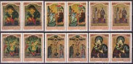 Yugoslavia 1968 - Art - Medieval Icons - Mi 1268-1273 - MNH**VF - Ongebruikt