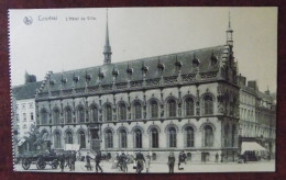 Cpa Courtrai : Hôtel De Ville - Kortrijk