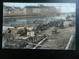 PARIS                                 PORT DU MAIL            MARCHE AUX POMMES - The River Seine And Its Banks