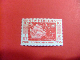 55 NEW HEBRIDES 1956 / DESCUBRIMIENTO De Las ISLAS En 1606 / YVERT 172 MNH - Nuevos