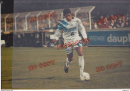 Fixe Football OM Olympique De Marseille Sonny Anderson 1993 Beau Format - Sporten