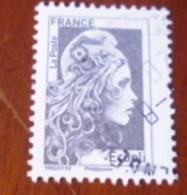 OBLITERATION RONDE SUR TIMBRE NEUF MARIANNE L ENGAGEE YVERT 5251 - Used Stamps