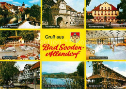 72888382 Bad Sooden-Allendorf Klein Venedig Musikpavillon Weinreihe Fachwerkhaeu - Bad Sooden-Allendorf