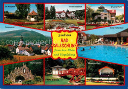 72888348 Bad Salzschlirf Kurpark Hotel Badehof Brunnenhalle Sole Schwimmbad Mari - Other & Unclassified