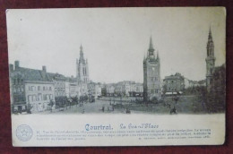 Cpa Courtrai ; La Grand'place - Kortrijk