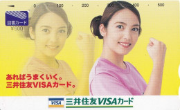 Japan Prepaid Libary Card 500 - Young Women VISA - Japón