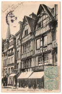 CPA CAEN Maison De Bois Rue Saint-Pierre - Caen