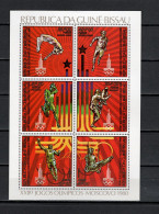 Guinea - Bissau 1980 Olympic Games Moscow, Athletics, Fencing, Etc. Sheetlet MNH -scarce- - Summer 1980: Moscow