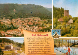 72887256 Bad Liebenzell Fliegeraufnahme Hallenbad Turm Bad Liebenzell - Other & Unclassified