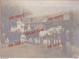 Fixe Corso Jour De Fête Attelage Photo Raoul Steiger Vichy Succle Gannat Allier - Anonieme Personen