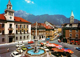 72886851 Bad Reichenhall Rathausplatz Poststrasse Hochstaufen Bad Reichenhall - Bad Reichenhall