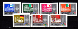 Hungary 1979 Olympic Games Moscow Set Of 7 Imperf. MNH -scarce- - Summer 1980: Moscow