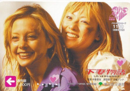 Japan Prepaid BUS Card 1000 - Young Women Music Duo - Japon