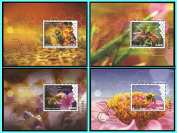 GREECE- GRECE- HELLAS 2018:  20.05.2018  (compl.set MIimiature SheetMNH**)  World Bee Day - Unused Stamps