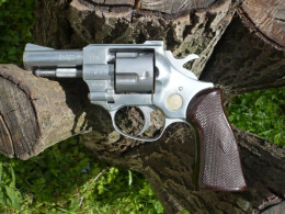 Revolver Weihrauch HW 1, Kal. 9 Mm Knall / Blanc - Armas De Colección