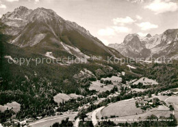 72885902 Ramsau Berchtesgaden Blick Vom Soleleitungsweg Mit Hochkalter Und Reite - Berchtesgaden