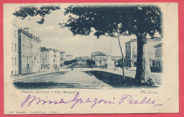 Modena Italia -  Italie : Modena Piazzale Garibaldi E Viale Margherita - 1900. - Modena