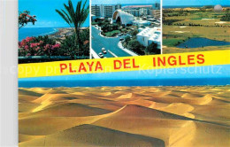 72885822 Playa Del Ingles Panorama Strand Wuestenlandschaft Fliegeraufnahme Play - Autres & Non Classés