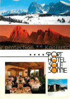 72885796 Seiser Alm Dolomiten Sporthotel Sole Sonne Gebirgspanorama Dolomiten  - Sonstige & Ohne Zuordnung