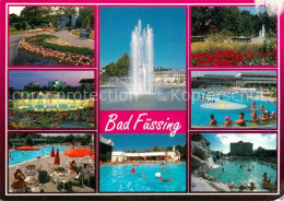 72885778 Bad Fuessing Kurpark Promenade Fontaene Thermalbad Aigen - Bad Fuessing