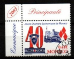 MONACO   -   2003 .  Y&T N° 2389 Oblitéré .  Jeune Chambre Economique - Used Stamps