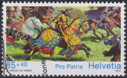 2010 Schweiz Pro Patria, Murtenpanorama Karl Der Kühne, ⵙ Zum:CH B309, Mi:CH 2159, Yt:CH 2085 - Used Stamps