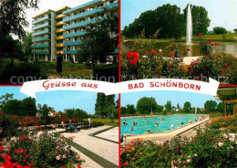 72885526 Bad Schoenborn Kurhaus Kurpark Fontaene Freibad Bad Schoenborn - Bad Schönborn