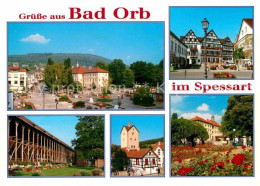 72885505 Bad Orb Platz Fachwerkhaeuser Gradierwerk Heilbad Naturpark Spessart Ba - Bad Orb