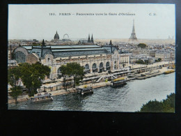 PARIS                                 PANORAMA VERS LA GARE D'ORLEANS - Metropolitana, Stazioni