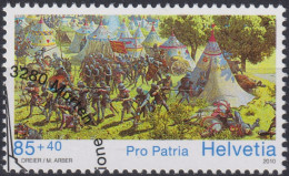 2010 Schweiz Pro Patria, Murtenpanorama Herzog Von Somerset ⵙ Zum:CH B310, Mi:CH 2160, Yt:CH 2086 - Used Stamps