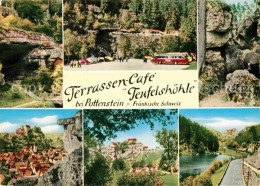 72885197 Pottenstein Oberfranken Terrassen Cafe Teufelshoehle Teilansichten Pott - Pottenstein