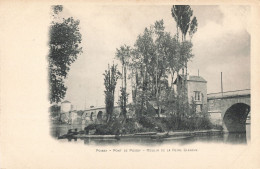 78 Poissy Pont De Poissy Moulin De La Reine Blanche CPA - Poissy