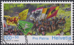 2010 Schweiz Pro Patria, Murtenpanorama, Die Verbündeten ⵙ Zum:CH B311, Mi:CH 2161, Yt:CH 2087 - Used Stamps