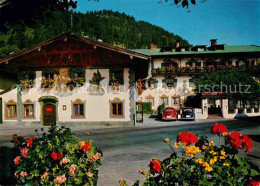 72884230 Wallgau Lueftlmalerei Am Gasthof Post Wallgau - Autres & Non Classés