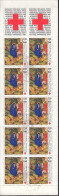 FRANKREICH  Markenheftchen 10, Gestempelt, Rotes Kreuz, 1987 - Personnages