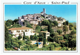 CPM FRANCE 06 ALPES-MARITIMES SAINT-PAUL-DE-VENCE - Vue Générale - 1986 - Saint-Paul