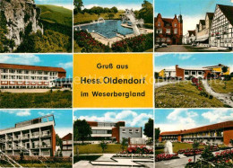 72883819 Hessisch Oldendorf Fachwerk Freibad Weserbergland Hessisch Oldendorf - Autres & Non Classés