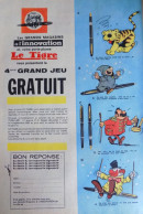 Publicité De Presse ; Pub Concours Magasin à L'Innovation - Les Stylos " Le Tigre " Ill. Berck - Advertising