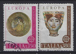 Italy 1976  Europa  (o) Mi.1530-1531 - 1971-80: Oblitérés